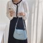 2024 Odm Fashion Irregular Elegant Women'S Bag Simple Handbag Stylish Sturdy Pu Leather Women'S Shoulder Bag