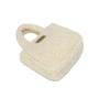 2024 Custom Logo Faux Fur Bucket Bag Handbag For Women Ladies Mini Sherpa Purse