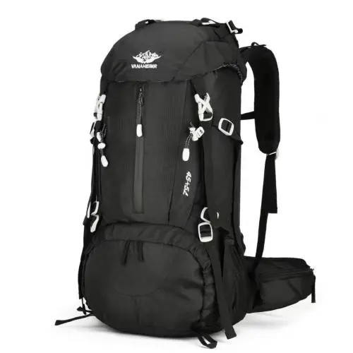 ZF076 Mountaineering Bag Large Capacity Nylon Hiking Travel Sports Outdoor Backpack Waterproof Wear Breathable Shoulder Bag