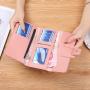 HOT Women's Flip Wallet Female Purses Card Holder Multi-function Wallets PU Leather Clutch Money Bag Pu Leather Wallet carteras para mujer