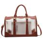 fashion transparent duffel Bag travel Hand Bag Can Print Logo custom clear Pattern travel duffel bag