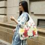 2024 ladysky top selling fashion purse and handbag ladies color full shoulder bag for women big size casual tote beach bag 36 cm