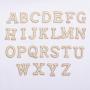 Wholesale 26 Alphabet Fashion Personality Used For Bags Letter Sticker Patch Colorful Letter Patch Adhesive Letter Patches