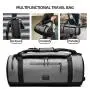 Custom Luxury Waterproof Weekend Men Outdoor Travel Storage Workout Fitness Duffle Sport Gym Bag With Shoe Compartment