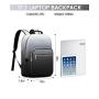 LOVEVOOK Waterproof Durable 15.6 17 In Gradient Computer Bag Travel College School Student Backpack Men Business Laptop Backpack