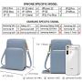 Fashion Purse Crossbody Mobile Phone Bag Travel High Quality Sturdy Shoulder Bag Cellphone Holder Card Slot Wallet