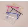 KBW390 Hot Selling PVC Bags Transparent Plastic Handbag Plus Printing Fashion Zip Bag EVA Cosmetic Bag Can Be Printed Logo