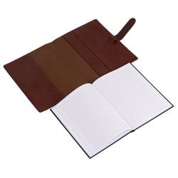 Personalised nice soft quality refillable A5 notebook diary cover A5 pu leather journal cover
