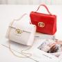 wholesale factory Women's hand bag 2024 Korean style fashion shoulder bag pu leather ladies handhag square bag