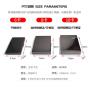 Stainless steel card holder, bank card and credit card box, card clip, metal card holder, organ card holder, business card box