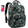 Lovevook custom stylish bags with laptop compartment for ladies 15.6in computer bags large office work college laptop backpacks