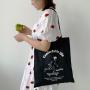 High quality custom printed organic cotton canvas tote bag women's handbag bag