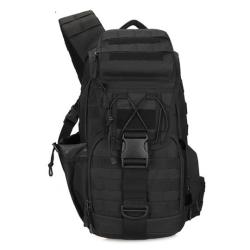Unisex Swordfish Shoulder Bag 30 Liter Tactical Archer Riding Backpack Polyester Chest Crossbody Bag Men's Outdoor Activities