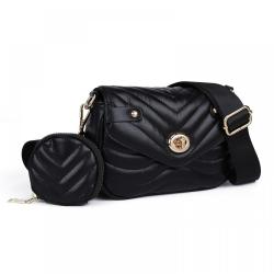 2024 new fashion sense small dots decorated women's shoulder bag high-quality simple crossbody bag