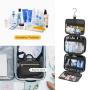 Lovevook 2022 Waterproof Travel Toiletry Bag with 360 Rotating Hooks Foldable Large Wash Bag Multifunction Women's Cosmetic Bag