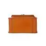 2024 Custom Vegetable Tanned Leather Messenger Satchel Bag For Women Handbag