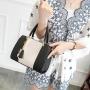 2024 Contrast Colors PU Leather Purse Handbags For Women Designer Charm Famous Brands