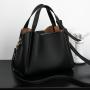 sac tendance 2024 Design Temperament Woman Shoulder Slanting Crossbody Bag Large Capacity Soft Leather Bucket Ladies Handbag