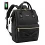 LOVEVOOK Lightweight Casual Girls College school Daypack with USB Travel Oxford Back Pack Business Women Laptop Backpack