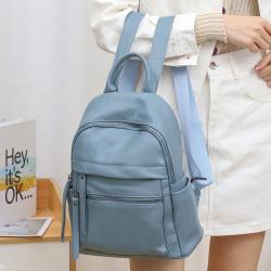 2024 New Genuine leather bag computer bags large capacity backpack men and women simple leisure backpack