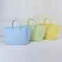 Manufacturer Wholesale Fashion Tassel Tote Handbags Custom Private Label Large  Ladies Travel Waterproof Beach Canvas Handbag