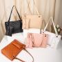Lingge Embroidery Mother And Child Bag 2023 Fashion Europe And America  Leisure Versatile designer Quality One Shoulder Handbag
