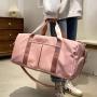 ZWY141 Outdoor Sports Dry Wet Divided Clothing Storage Travel Gym Bag With Shoe Compartment 2024 New Fashion Oxford Duffle Bag