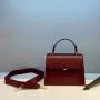 Elegant Crossbody Genuine Leather Hand Bags Luxury Fashion Handbag Ladies Top Handle Totes Lock Shoulder Bags
