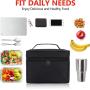 Gelory High Quality Insulated Meal Prep Bag Food Containers Lunch Bag Tote Thermal Meal prep Cooler Bag