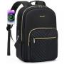 LOVEVOOK 15.6 17 18 in Waterproof Backpack Trendy Anti Theft School Bags For Men Usb College Laptop School Bags For Teenagers