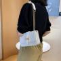High Quality Bolsos Vegan Leather Handbag Crocodile Pattern Bag  Fashion Shoulder Handbag Crossbody Bag For Women