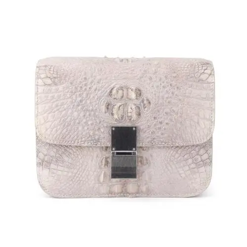 Top Quality Ladies Women Crocodile Skin Shoulder Hand Bags Real Alligator Leather Women'S Messenger Crossbody Bag