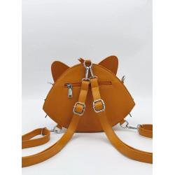 Professional customized clear ita backpack lovely animal Itabag pvc window with pins display insert backpack