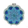 Rose Water Diamond Thread Hollow Metal Crystal Evening Package