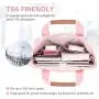 LOVEVOOK Carry on Lightweight Laptop Case Cute small Laptop Briefcase for Work College Travel Laptop Bag for Women Ladies