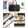 LOVEVOOK 2022 New High Quality Custom Multi Portable Waterproof Hanging detachable Cosmetic Makeup women Travel Toiletry bags