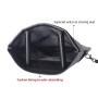 OEM ODM Carbon lining with sealing Zipper and Handle Smell Proof handBag for smoking accessories smell proof pouch