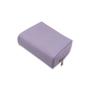 Custom waterproof travel toiletry bag leather cosmetic make up bag leather travel cosmetic pouch