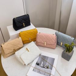 Hot Selling Korean style small square bag 2024 ladies shoulder bags wholesale chain sling messenger bag sac pour femme