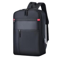 ZR791 Backpack Laptop Bag Oxford Waterproof Fabric USB Charge 14 inches Large High Quality Zipper Backpack Business Schoolbag