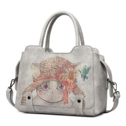 2024 Printed Pattern Custom Tote Bag Fashion Women's Tote Bags With Logo Design