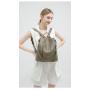 ZF282 PU Shoulder Bag Female New Korean Version Student Schoolbag Trend Solid Color Ladies Soft Leather Leisure Backpacks