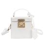Hot Sale Crocodile Pattern Acrylic Ladies Box Bag New Trend Single Purses And Handbags Diagonal Square Leather Handbag For Women