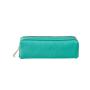 Customs logo pencil case designer PU leather pencil case pouch with zipper