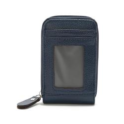 ZR449 Fashion Retro Unisex Short Wallet Card Bag Lattice man Card Holder Case Purse Female Money Clip Billfold Zipper PU Leather