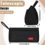 Gelory Zipper Pencil Case Office Supplies Stationery Organizer Oxford Cloth Pencil Pouch Bag