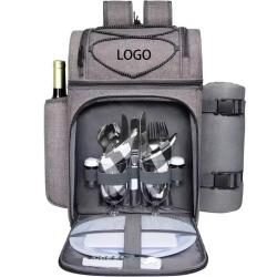 Wholesale Personalized Multi-purpose Beer Back pack Outdoor Waterproof Cooler Picnic Backpack Bag Set for 4 Person