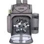 Wholesale Personalized Multi-purpose Beer Back pack Outdoor Waterproof Cooler Picnic Backpack Bag Set for 4 Person