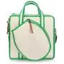 ZWY174 Daily Fitness Tennis Badminton Shoulder Bag Canvas Portable Lightweight Racket Storage Bag Men Women Sports Crossbody Bag