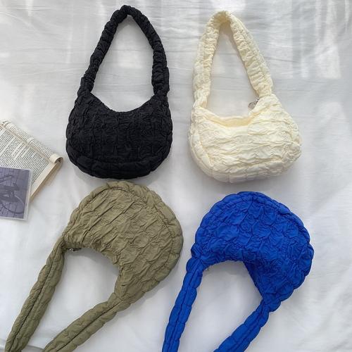 2024 Korean Nylon Puff Bag Creative Large Capacity Simple Soft Ladies Puff Hand Bag Fashion Women's Shoulder Bags for Girls